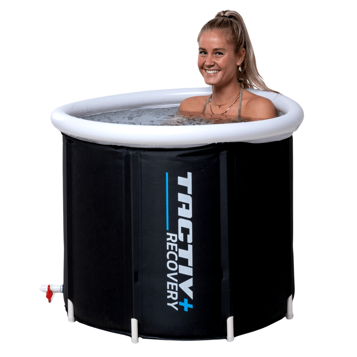 Ice Bath Tub Cold Plunge Athletes Large Size Portable Outdoors Lid  Thermometer
